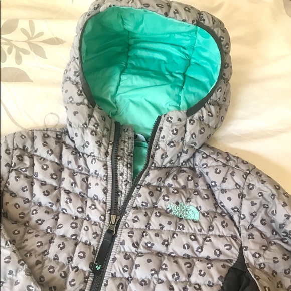 NORTH FACEjunior puffer hooded jacket